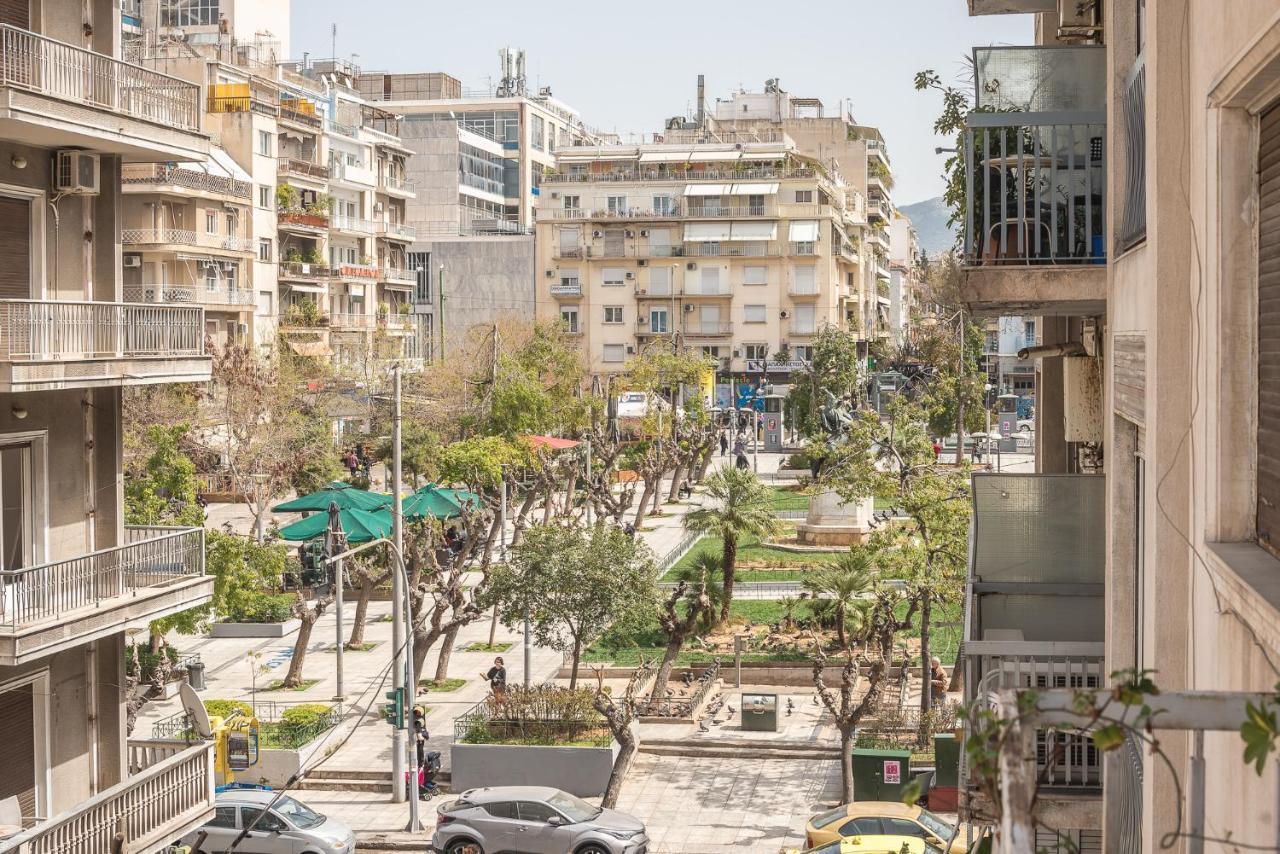 Victoria Sun Apartments Athen Eksteriør billede